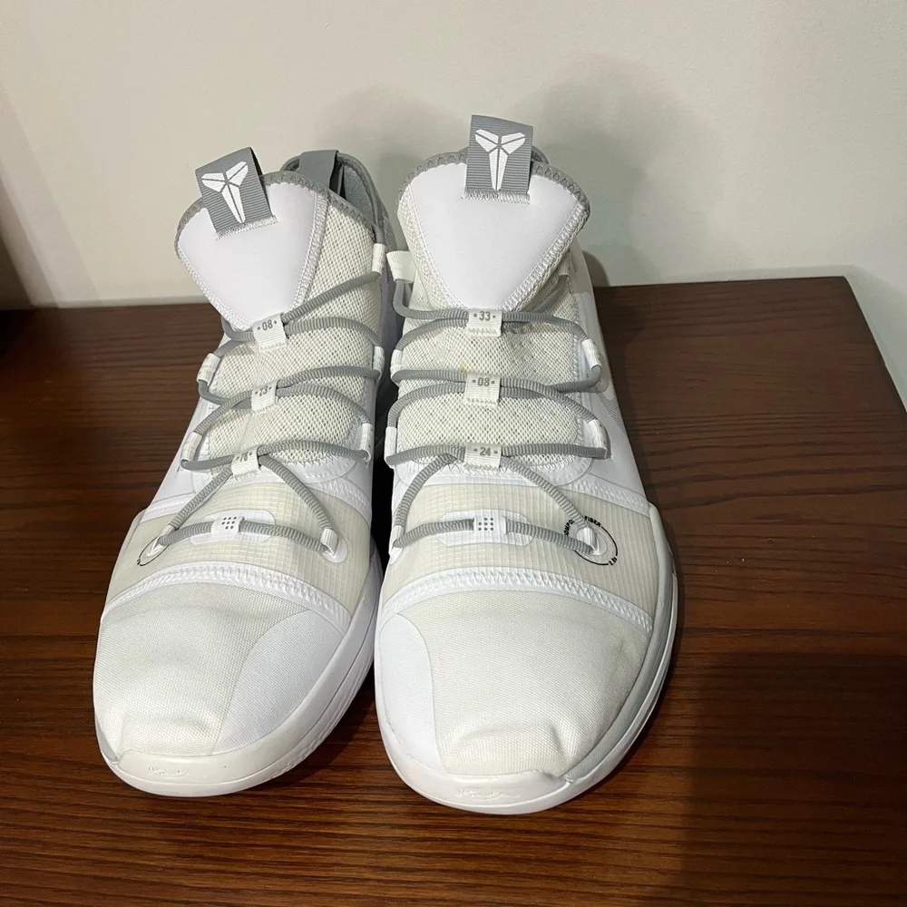 Nike Kobe AD Low White and Gray